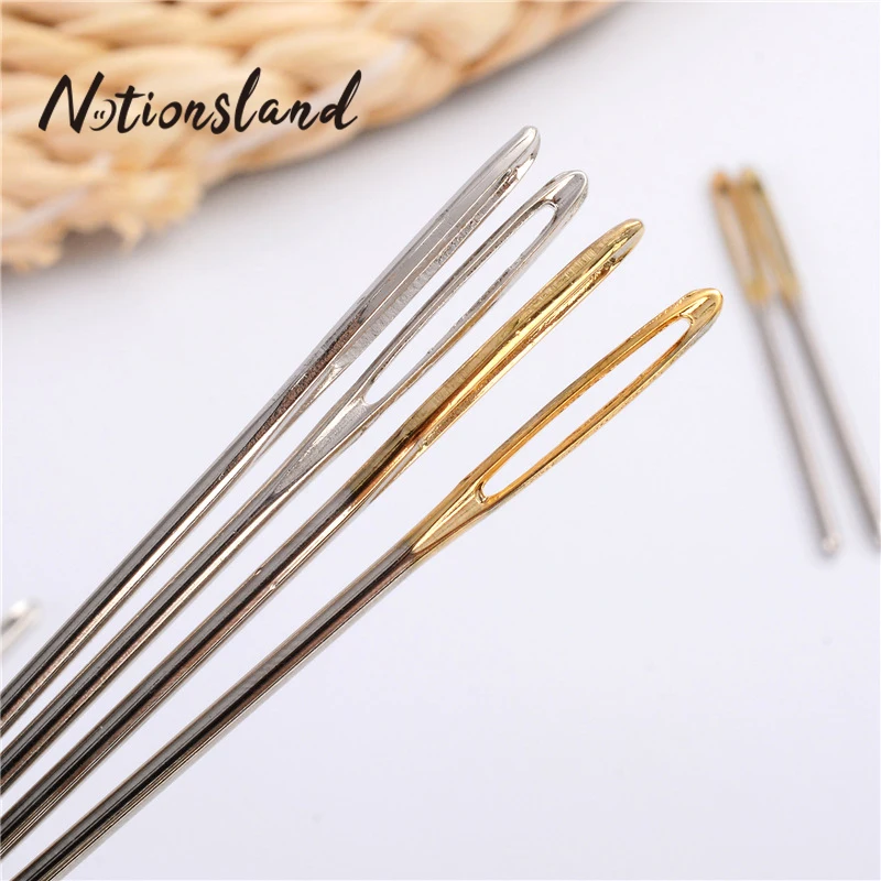 52mm 60mm 70mm Bigeye Hand Sewing Needles Tapestry Chenille Needle Hand ...