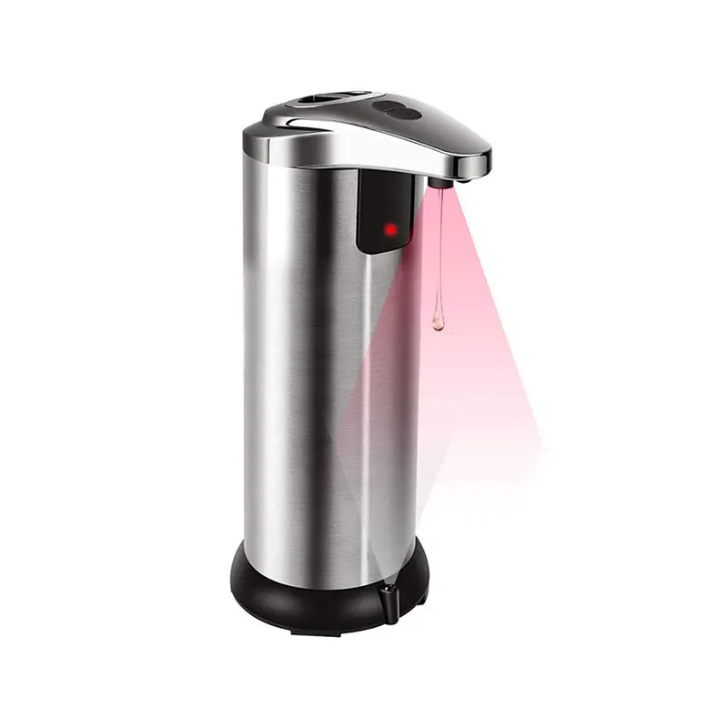 
Infrared Touch Free Stainless Steel Sensor Liquid Soap Dispenser Automatic Hand Sanitizer Dispenser  (62482913132)