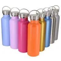 

Amazon Bestseller Insulated Sports Stainless Steel Water Bottle Thermos Vacuum Flask Water Bottle with Carabiner