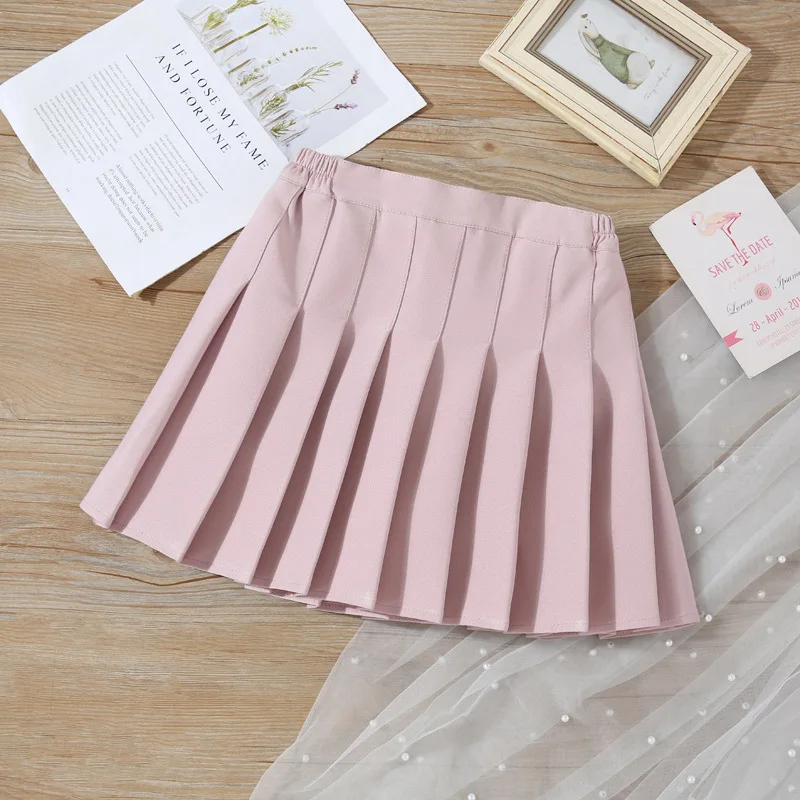 

pleater elastic waist short manufacturers teen skirts RTS school skirt multicolor tennis skirts for kids