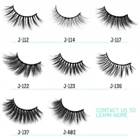 

Wholesale cruelty free vegan faux mink eyelashes high quality luxury faux mink lashes