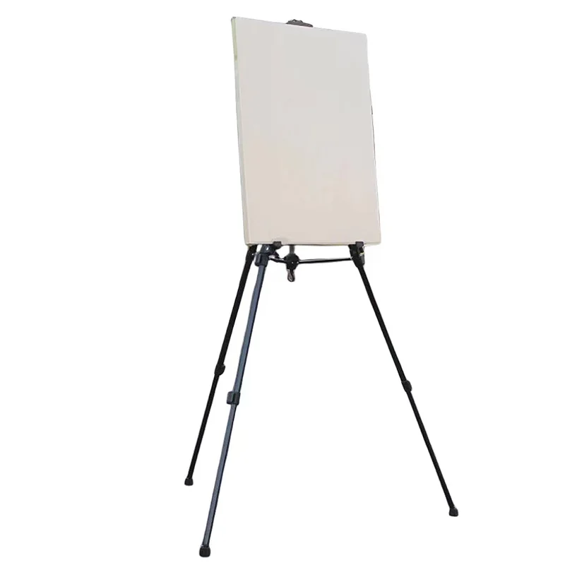 

Adjustable Height Extra Thick Metal Tripod Display Easel Reinforced Artist Easel Stand for Floor/Table-Top Drawing