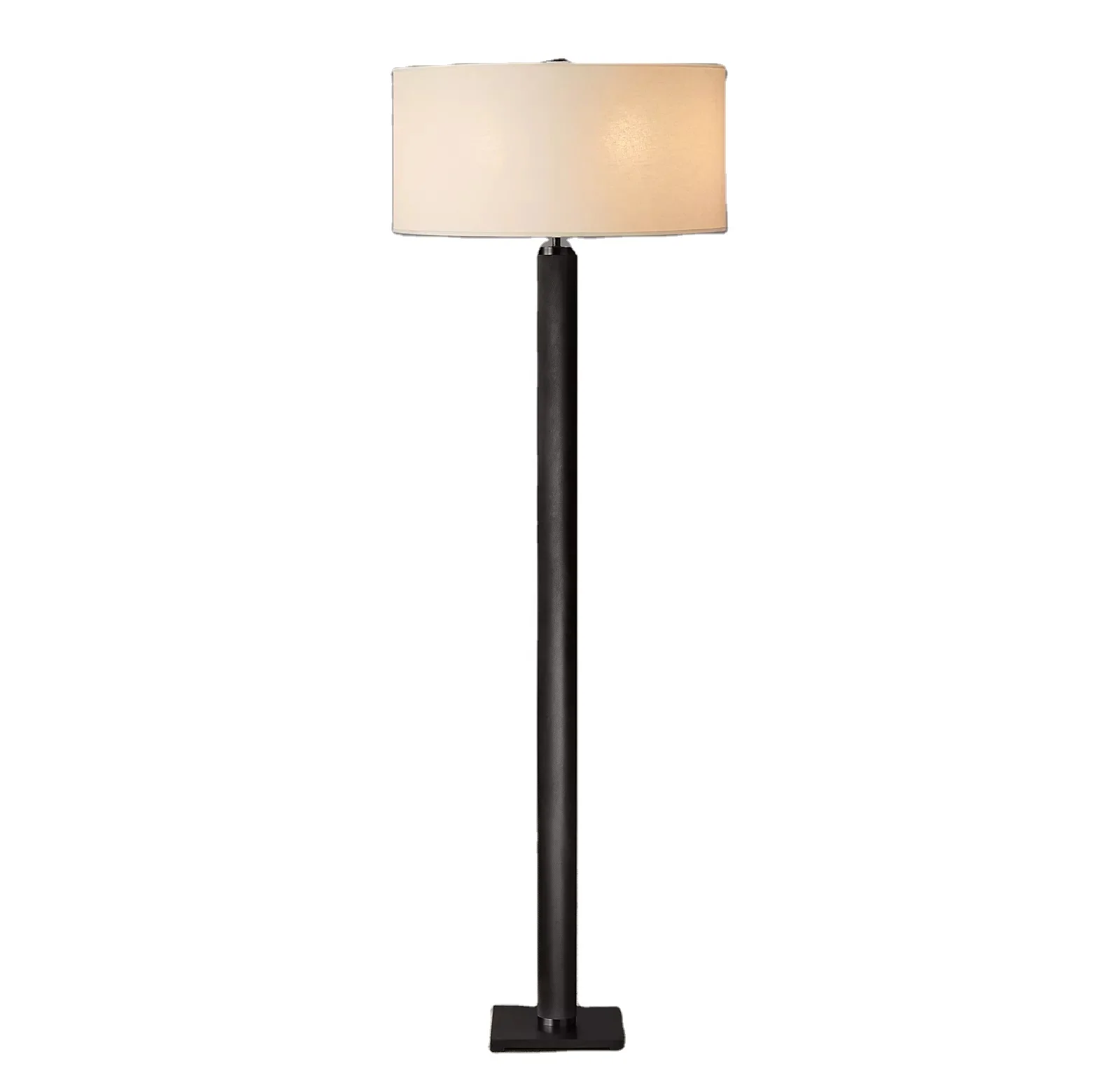 

Elegant Stand Lighting Vintage Led Floor Lamp Decorative Hotel Living Room Reading Room Utilitaire Knurled Floor Lamp FL2862/L2, Polished nickel, burnished brass, bronze