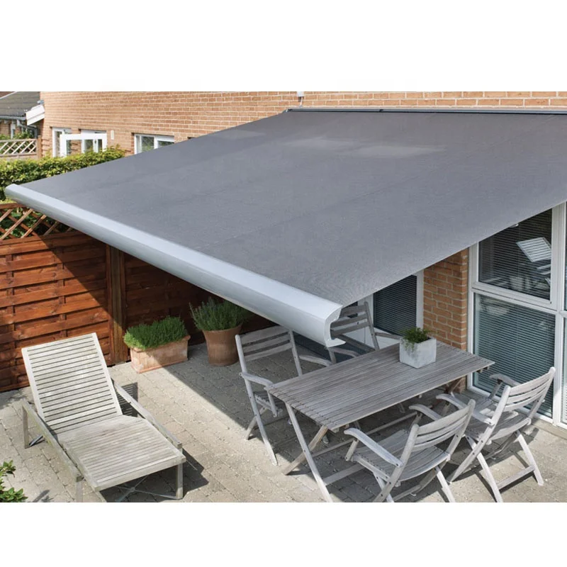 

4*3m Manual automatic integration Retractable awning Premium markise/aluminum awning