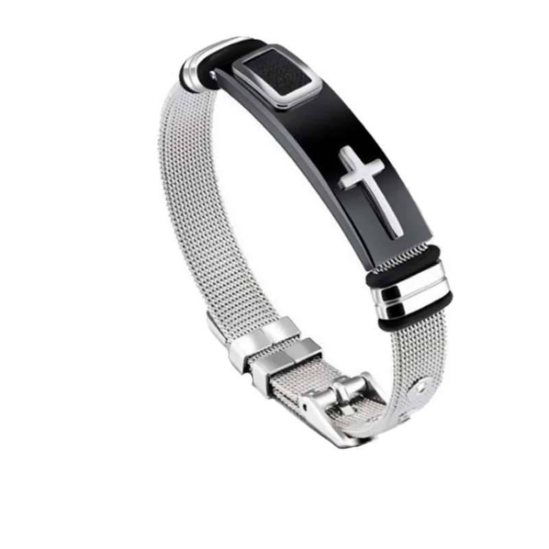 

Crucifix Cross Bracelets Fashion Jewelry Bracelets men Charm bracelet