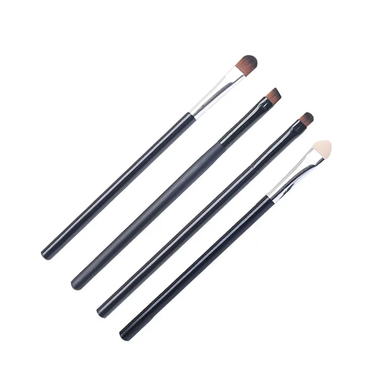 

1-6-6 fluffy single pink eyeshadow brush, Black