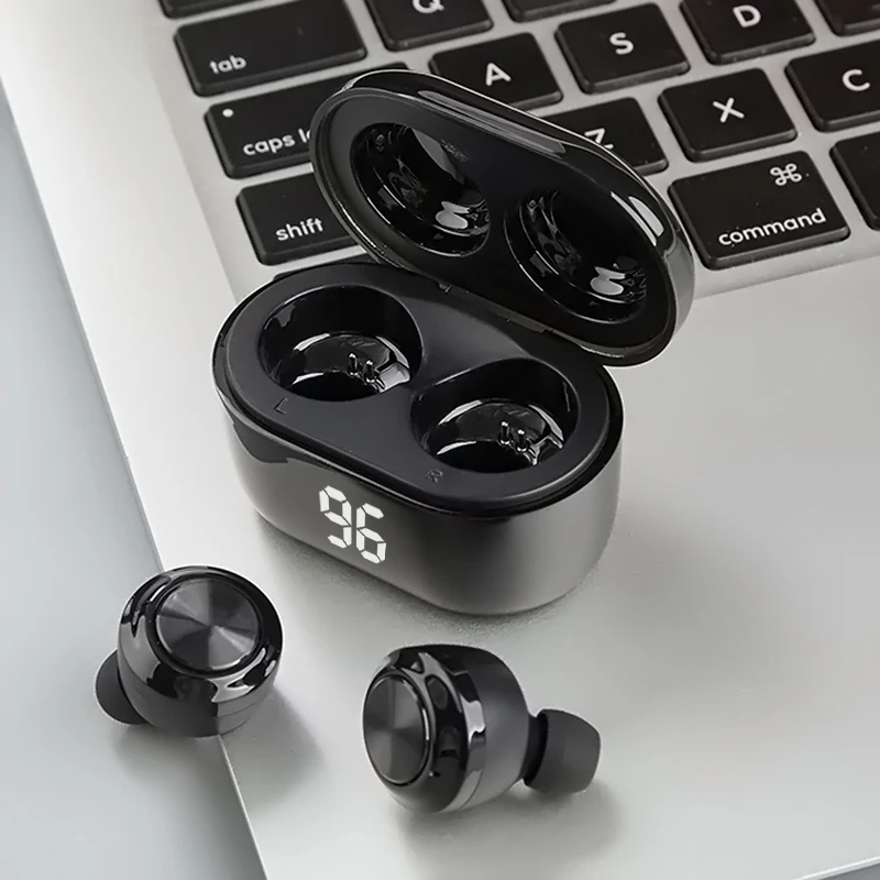 

A6S Factory Best Selling BT 5.0 Headphones Amazon Wireless Earphones Magnetic Suction Bass Earphone Sports