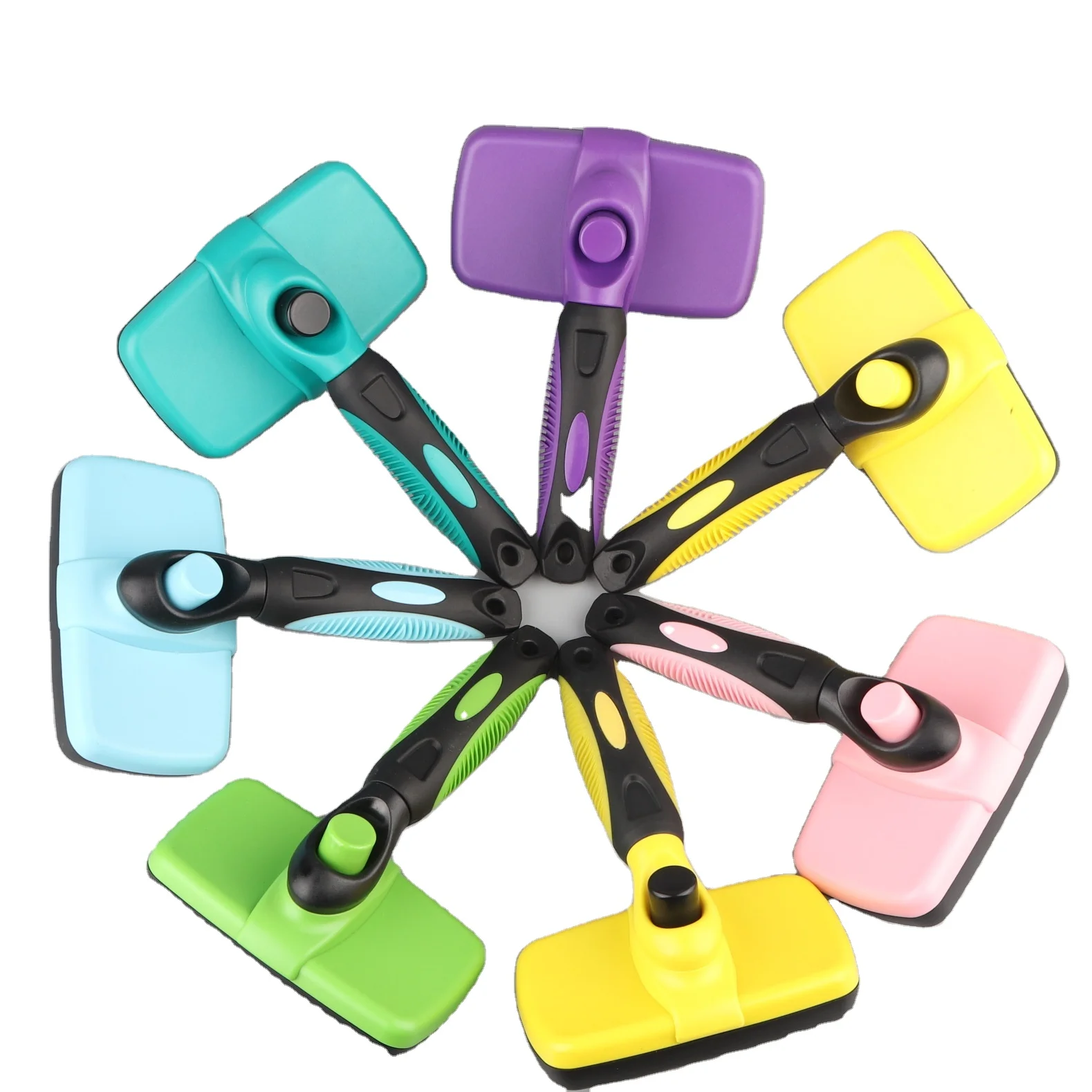

Pet Rake Brush Dog Cat Comb Beauty Styling Pet Hair Remover Brush, 7 colors