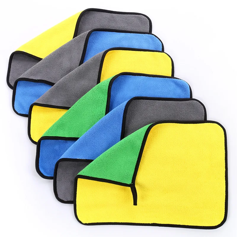 

Wholesale 40x40 Durable Microfiber Towel Coral Velvet Car Cleaning Towel