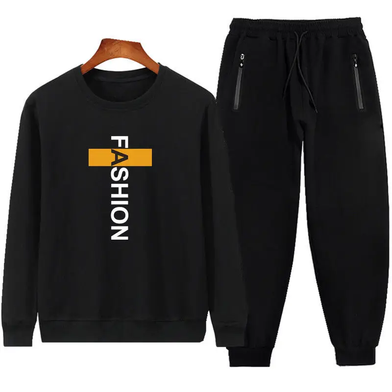 

Huayida Drop Shipping Wholesale Polyester Long Sleeve Cotton Men Crew Neck Mens Sweatshirt, Black