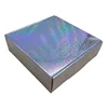 Micro Dots Holographic Gift Box Silver Laser Packaging Party Favor Box 20pcs/pack Free Shipping