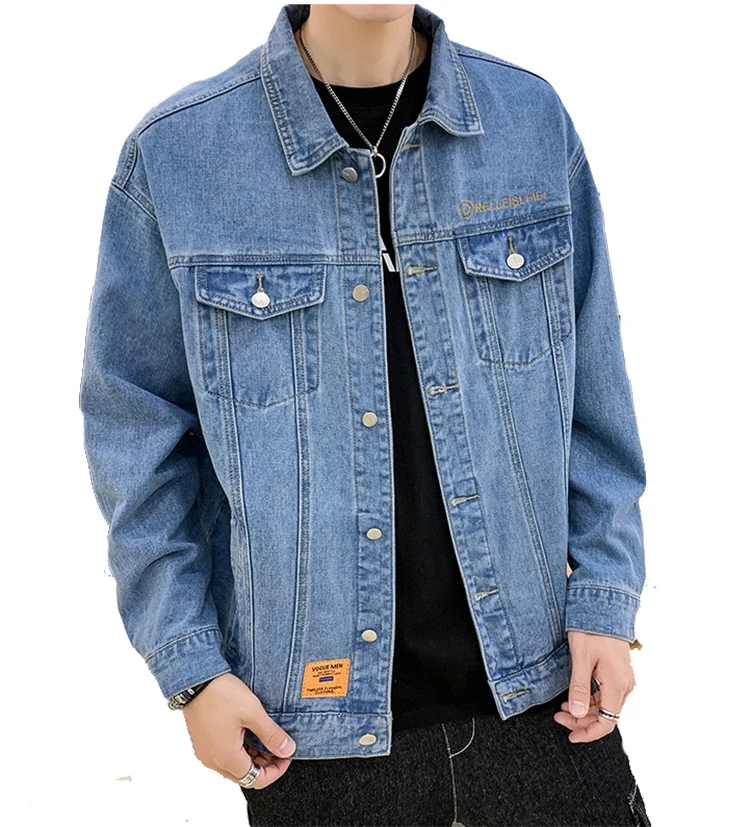 Xintang Jeans Factories Rip Denim Jacket Custom Logo Plus Size Jackets ...