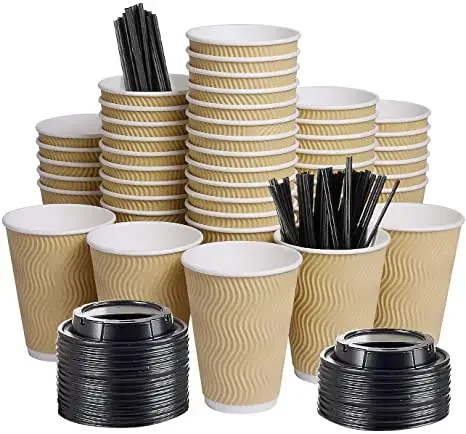 

wholesales best selling printing logo single and double wall cheap 8 oz 12 oz 16 oz 20 oz paper tea and coffee cups with lids