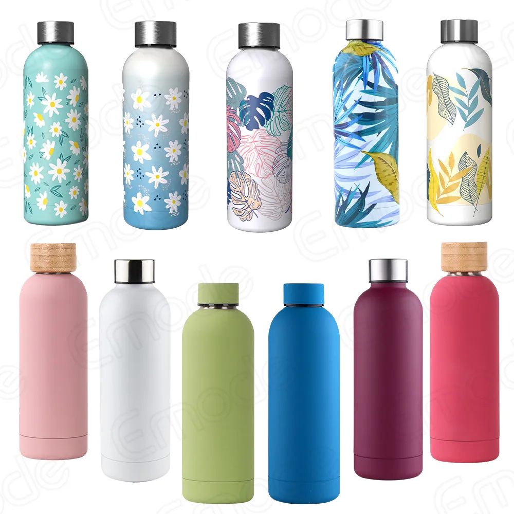 

Leak Proof Vacuum Insulated Stainless Steel Double WallThermo Mug Metal Canteen Sports Water Bottle For OutdoorOfficeCamping