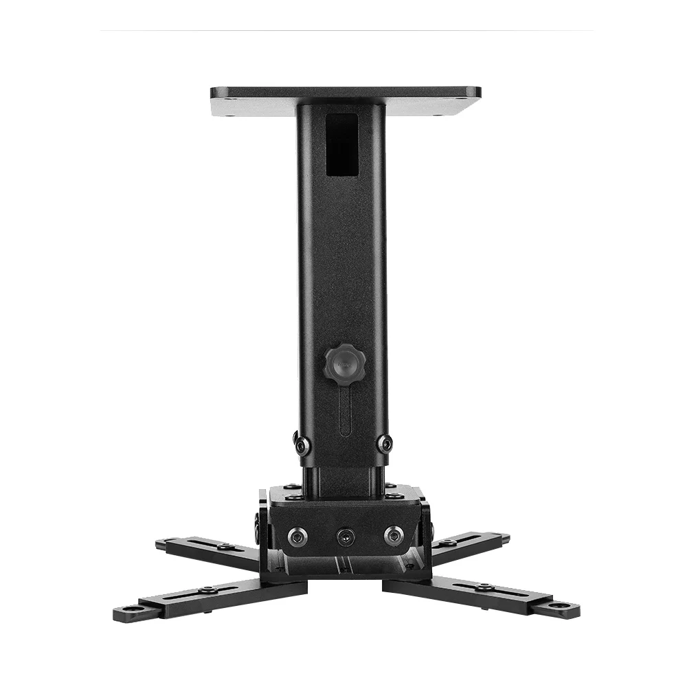 

Universal Display aluminum alloy ceiling wall mount projector hanging bracket, Silver/black