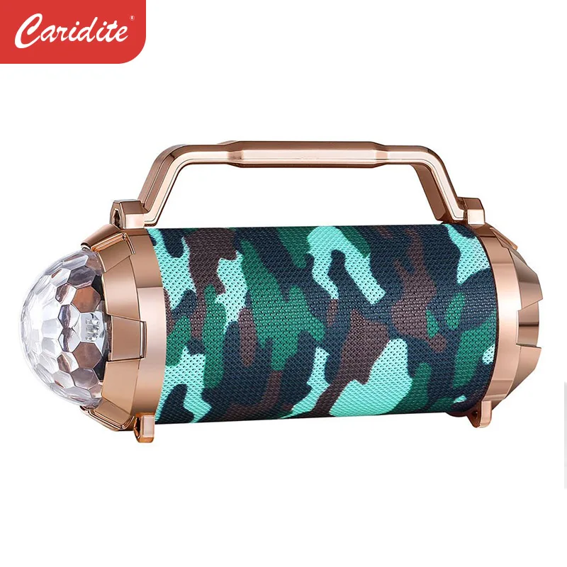 

Caridite Wireless Speaker Box Hifi Amazon Top Seller For Mobile Phone 2021 New Product 2021 Mini Speaker Drop Shipping, Black/red/blue/gray/camouflage