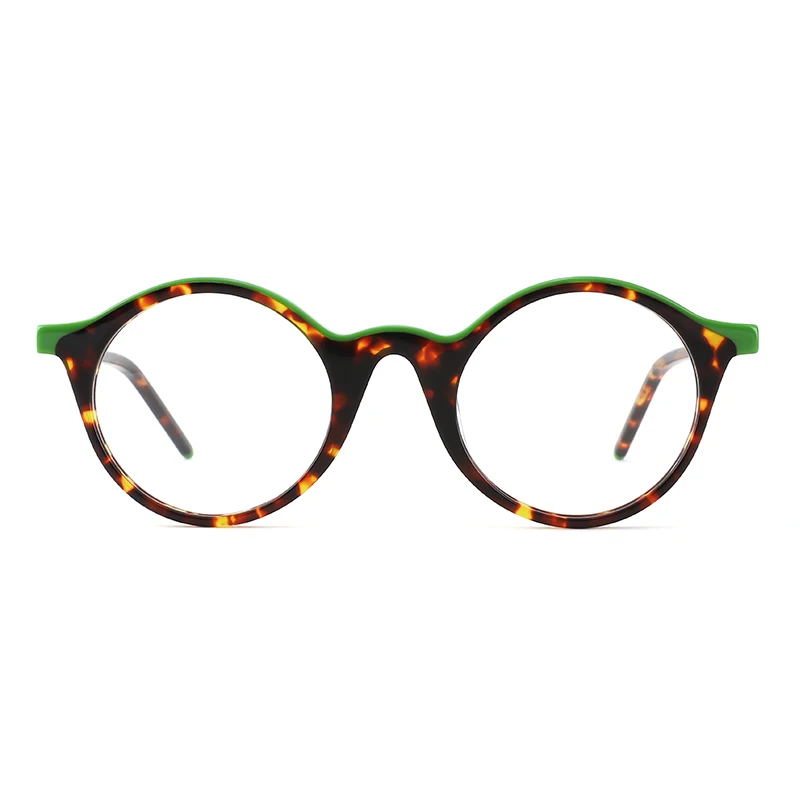 

Round Factory Acetate Spectacle Eye Glasses Vintage Eyeglasses Optical Frame Eyewear