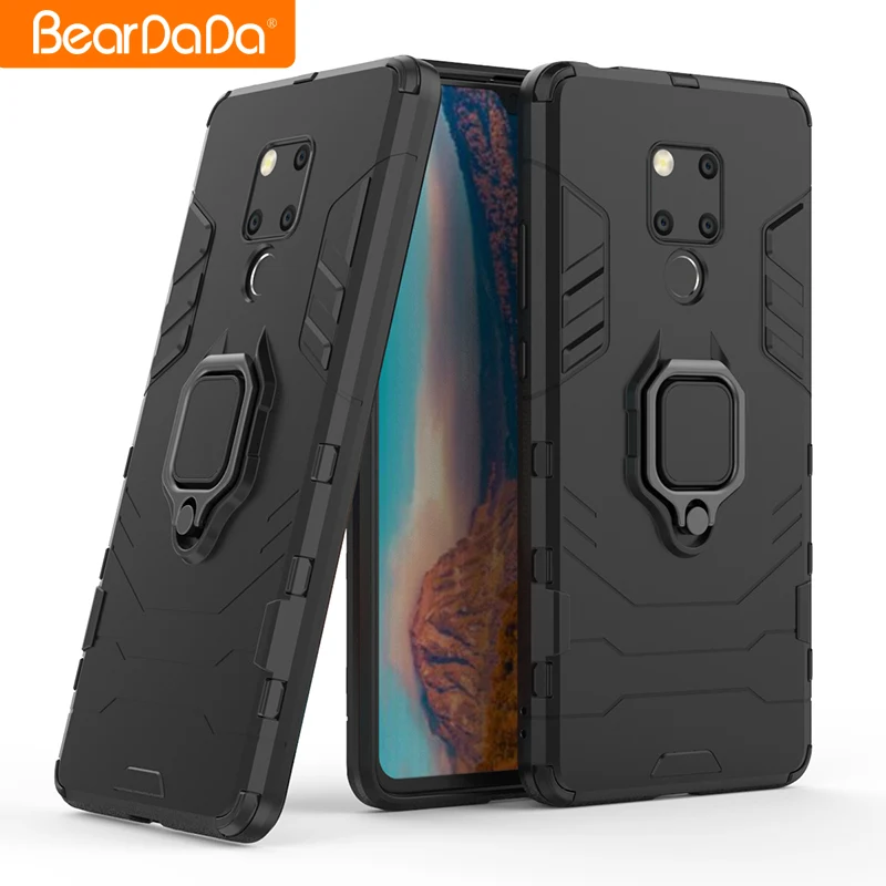 

hot selling sublimation silicon eco friendly phone case with stand for HUAWEI MATE 20 X hard back designer phone cases vendors