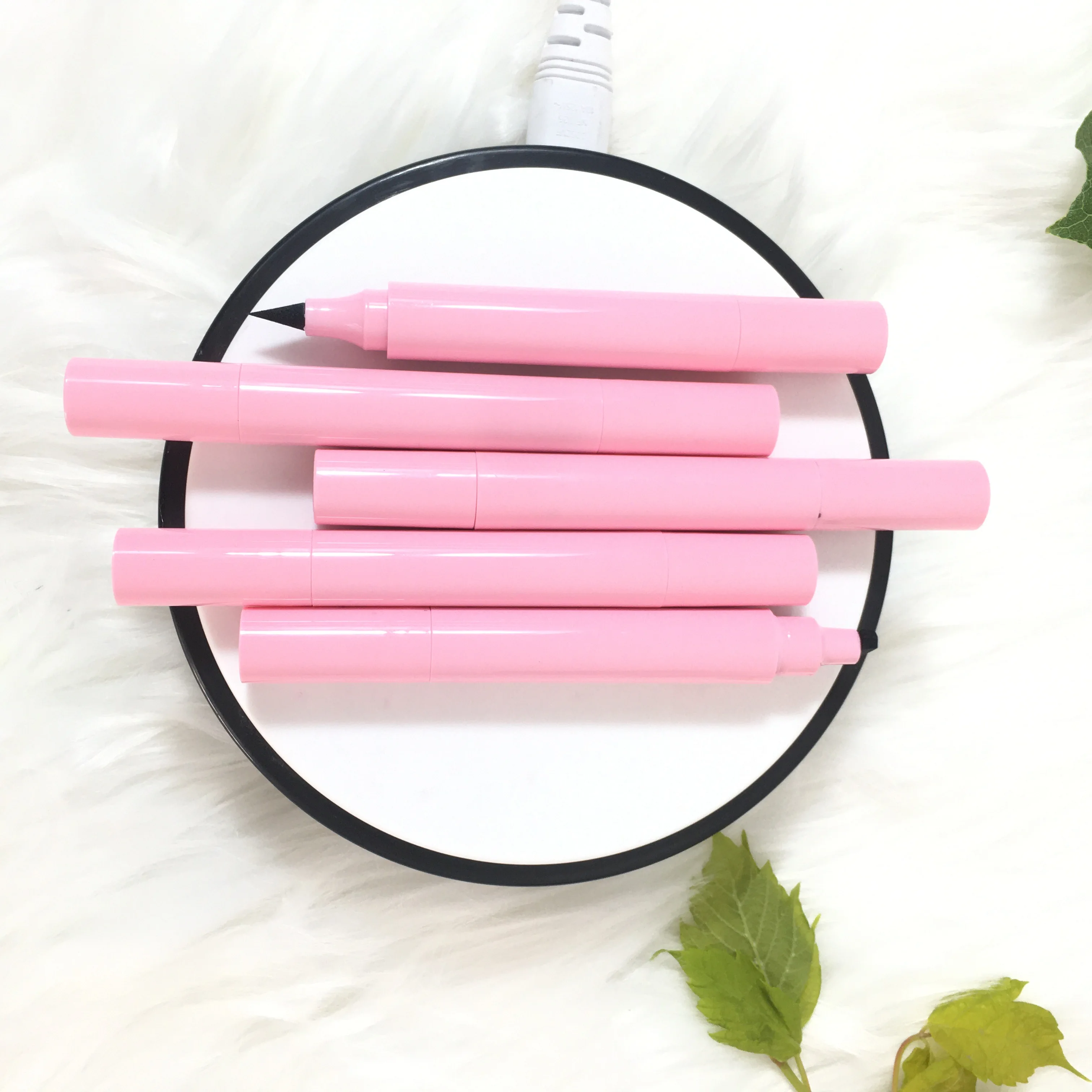 

Free samples glitter waterproof vegan no logo private label eyeliner pen, 16 color