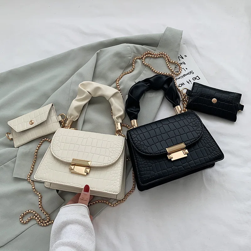 

Highend Designer Bag Handbags Purses bolsos Stone Pattern Small Handbags For Women sac main Women Hand Bags Set, Picture