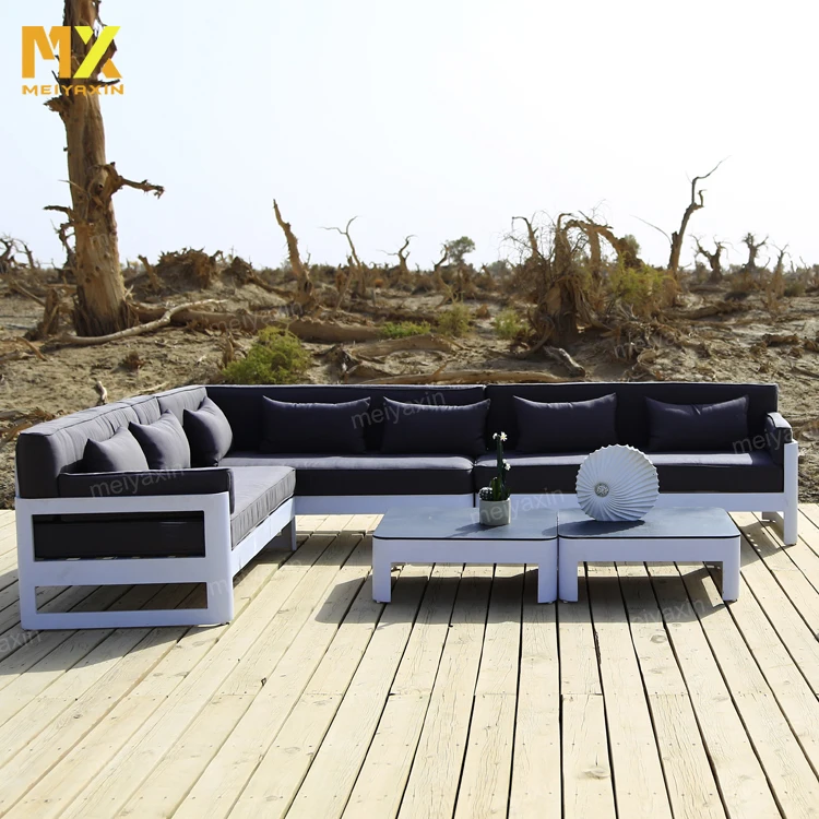
MX new coming contemporary waterproof commercial hotel garden resort aluminum outdoor furniture 