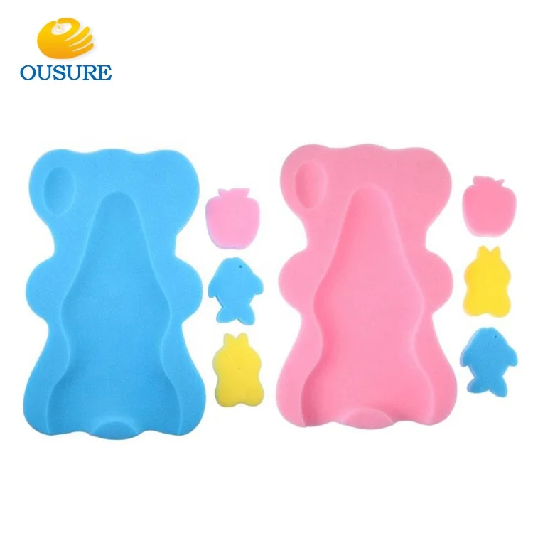 

Baby Bath Holder Non-slip Bed Infant Shower Sponge Cushion
