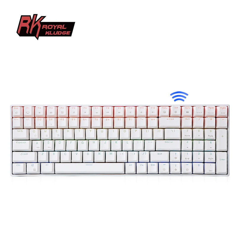 

Royal Kludge RK100 rgb colorful key board for phone pc laptop mechanical gaming keyboard keyboarf rk 100 hotswap gamer keybord