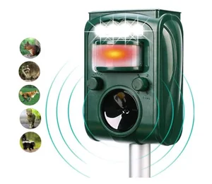 Image of GH-501 Hot Selling Garden Solar Bird Repeller Animal Pest Ultrasonic Bird Repellent