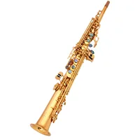 

Saxophone professional Straight Chinese good quality Wind Instrument Soprano Saxophone hotsale