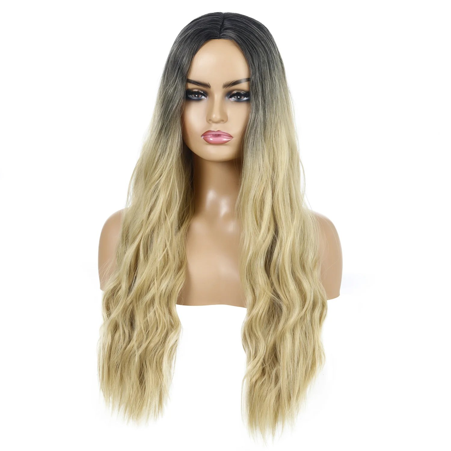 

Proper price top quality extensions synthetic human hair wigsvirgin hair, As picture