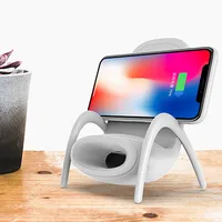 

2019 new Multi-function Chair Shape Mobile Phone holder Fast Sound Reinforcement Wireless Charger