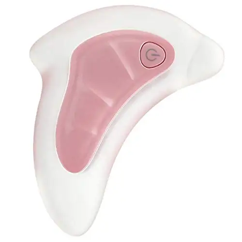 

Portable Mini Electric Anti-wrinkle Facial Gua Sha Scraping Massager, White,blue,pink