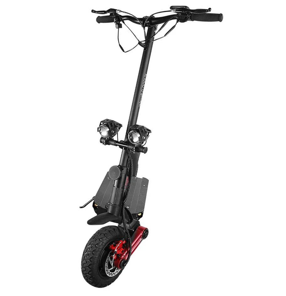 

Europe Free Shipping Warehouse New Design Two Wheel kugoo g booster 800W * 2 motor Foldable off road Electric Scooter for adult