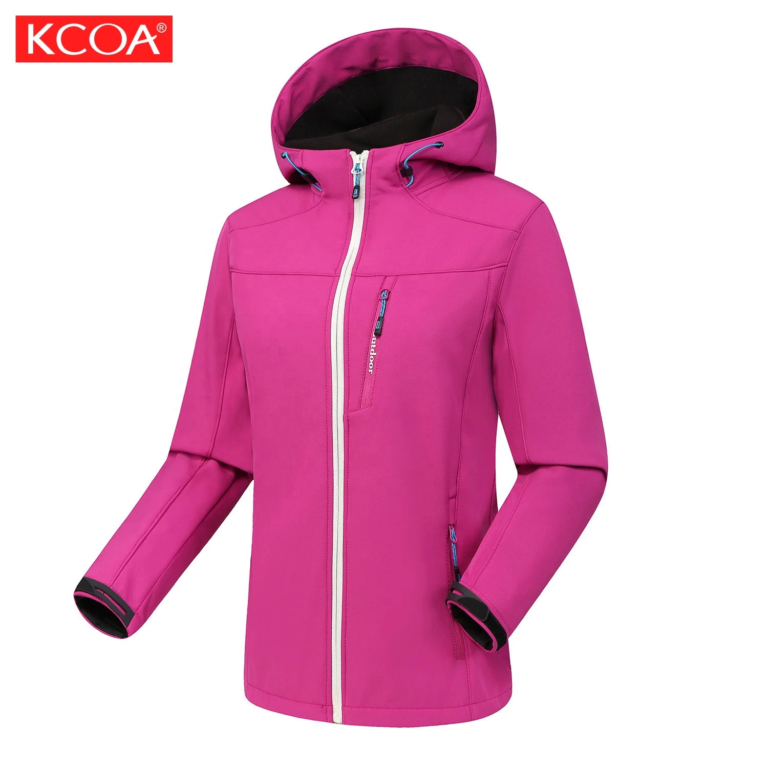 

Custom Logo Printing Winter Heated Jacket Thermal Fleece Wind Breaker Women's Jackets And Coats 2020 With Hood, 15 colors