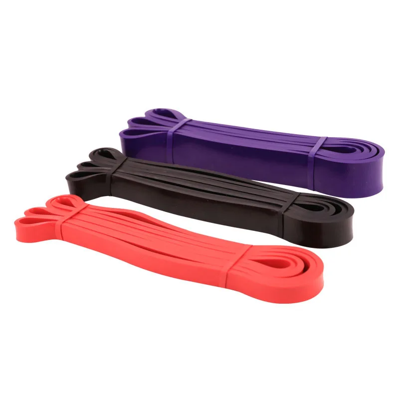 

eco friendly silicone yoga gym band resistance exercise bands