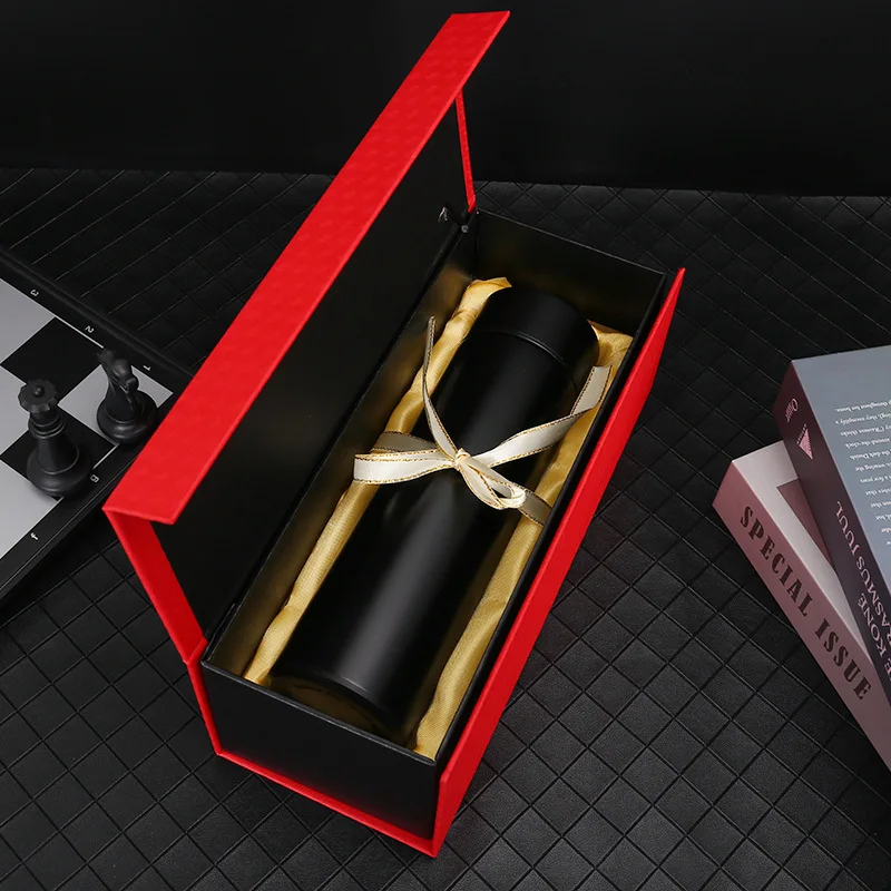 

Doyoung Custom Luxury Gift Box Stainless Steel Insulated Led Touch Screen Digital Temperature Smart Water Bottle, Colors