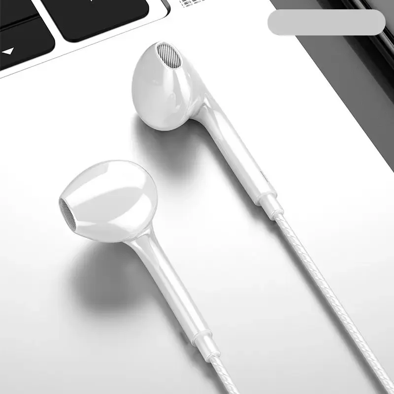 

Wired Headphones In Ear Headset Wired Earphones with Microphone Bass Stereo Earbuds Sports In-line Control For Phones