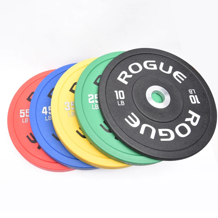 

Manufacturer direct sale fitness equipment PU coated colorful rubber barbell pieces gym commercial barbell weight plates, Black/red/blue/green/yellow