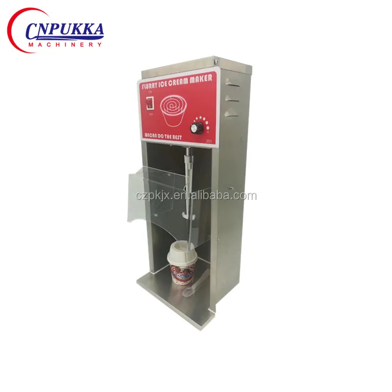 

Fixed Speed 2500rpm Commercial Soft Ice Cream Shaker Mixer Blender Flurry Maker Machine