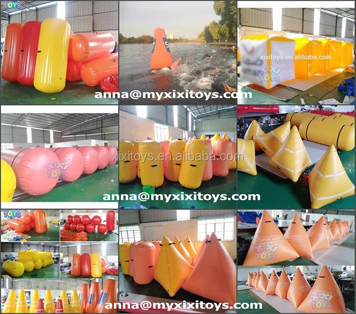 inflatable swim buoys-