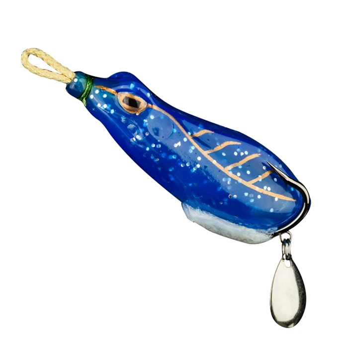 

HAWKLURE Bionic Lure Sequins Fishing Bait 6.5cm13g Far Throwing Bionic Frog Bait Tackle Hook Fishing Equipment Pesca, 7 colors