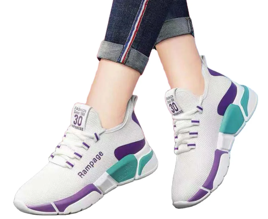 

2021 Leisure Female Women Fashion Shoes Sneakers Walking Casual Shoes Ladies Shoes