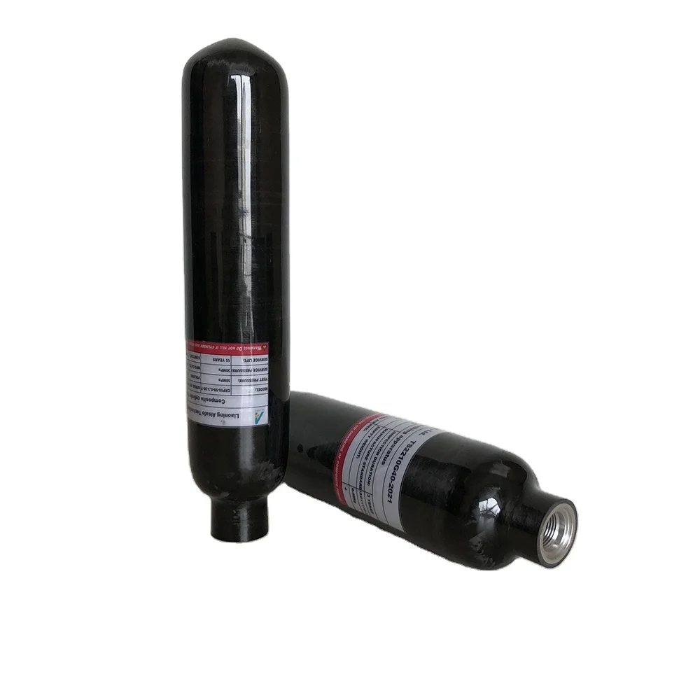 

Good price 0.5L high pressure carbon fiber pcp air gun /paintball tank for sale