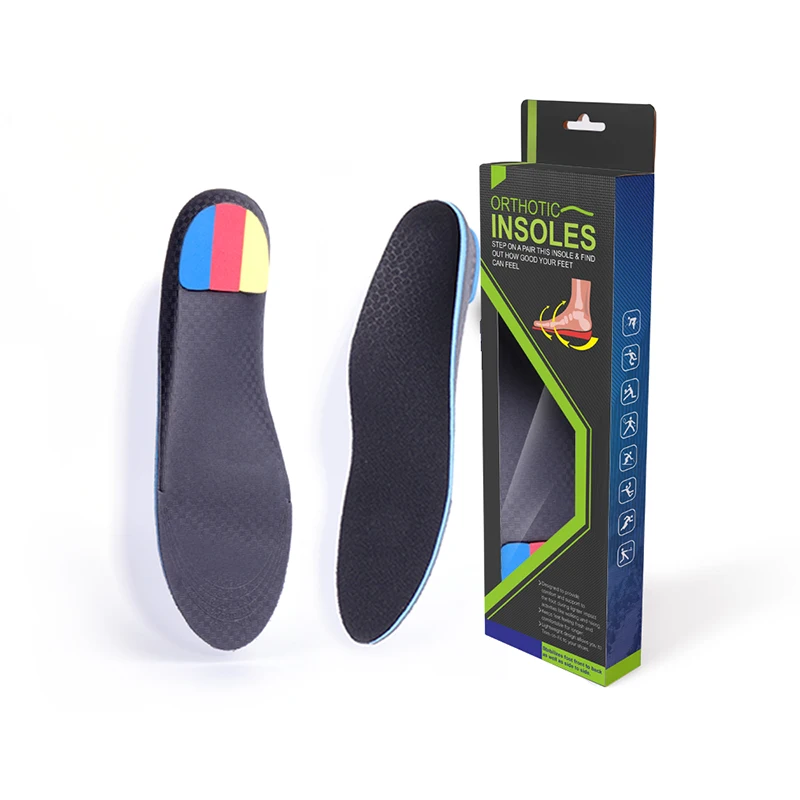 

JIANHUI Full Length EVA Arch Support Insoles For Flat Feet Orthopedic Foot Shoe Insoles