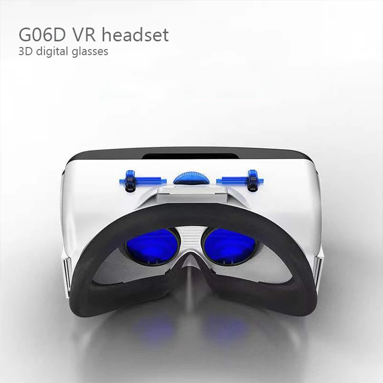 

2022 Mobile Phone G06D Head Mounted Virtual Reality 3D VR Headset Smart Glasses