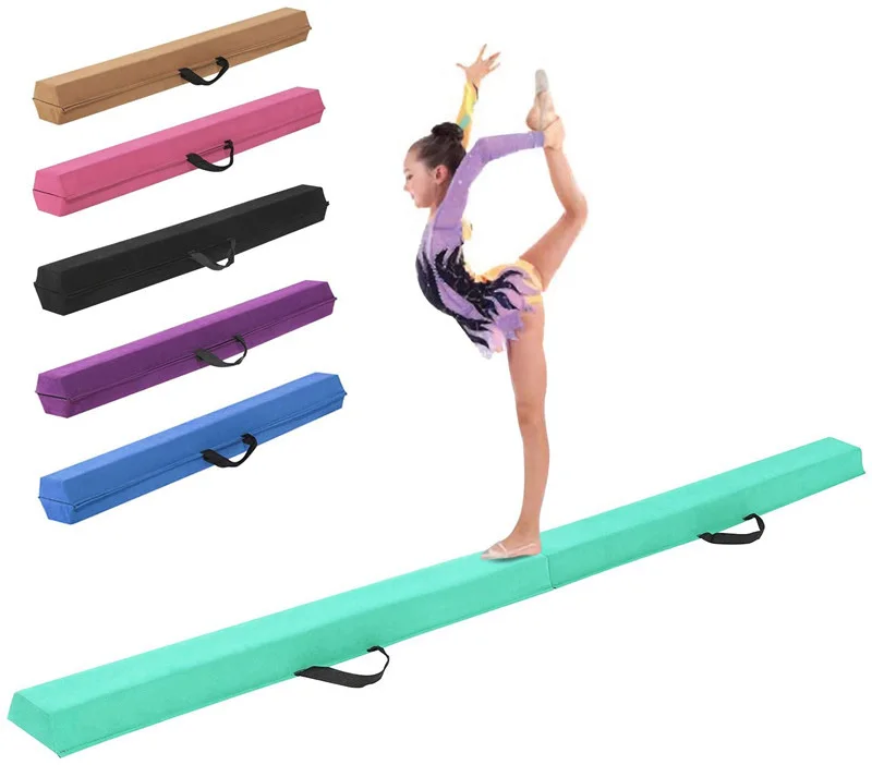 

Gymnastic Equipment Portable 10ft Balance Beam Folding Gymnastics Foam Beams For Sale, Customized