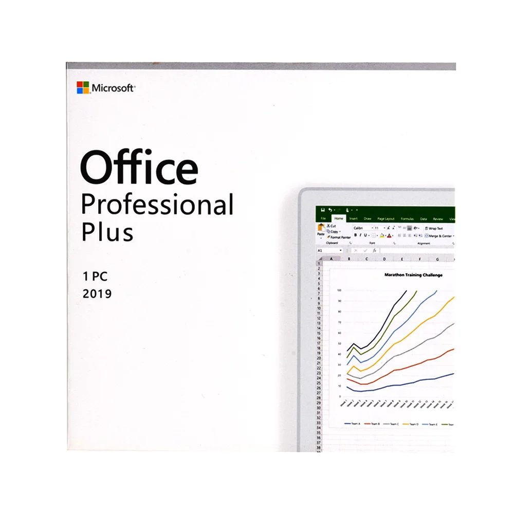 

MS Office Pro plus 2019 Retail Box DVD COA key price for DVD/Online office 2019 software download and Activation