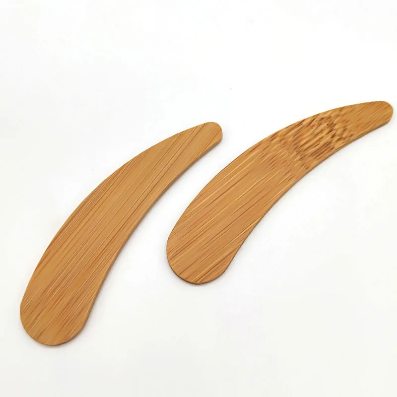 

Natural bamboo cosmetic spatula Bamboo Facial cosmetic wood Spatula, Show as picture or can customized