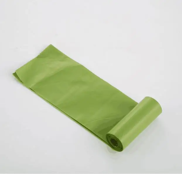 
hot sale degradable recycle green dog poop bags 
