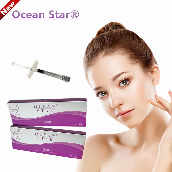 

Long lasting hyaluronic acid dermal filler 1ml derm for lips